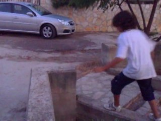 TWF:Traceurs Without Fear Parkour In Perdika Thesprotias Summer 2011 Training 3
