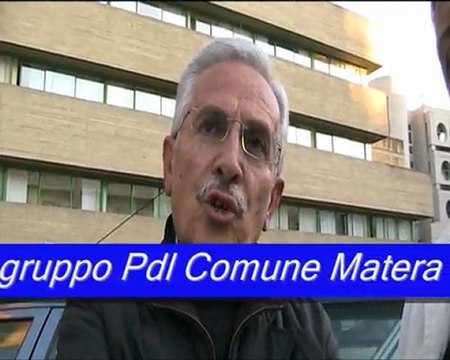 DEBITI FUORI BILANCIO IL NO DEL PDL MATERA 18-10-2011