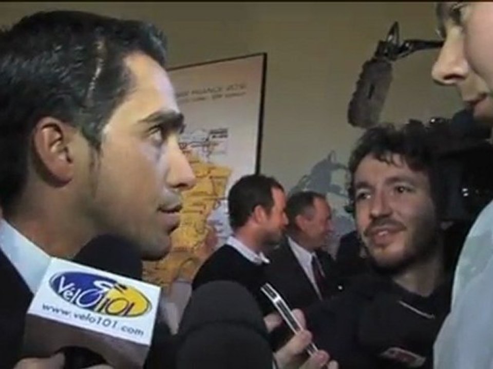 Contador und Evans über die Tour de France 2012