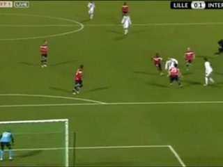 Lille 0-1 Inter Pazzini