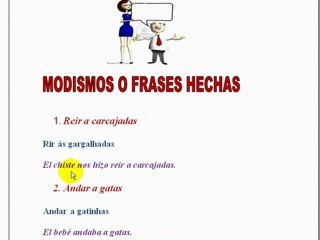 Modismos 5 em espanhol