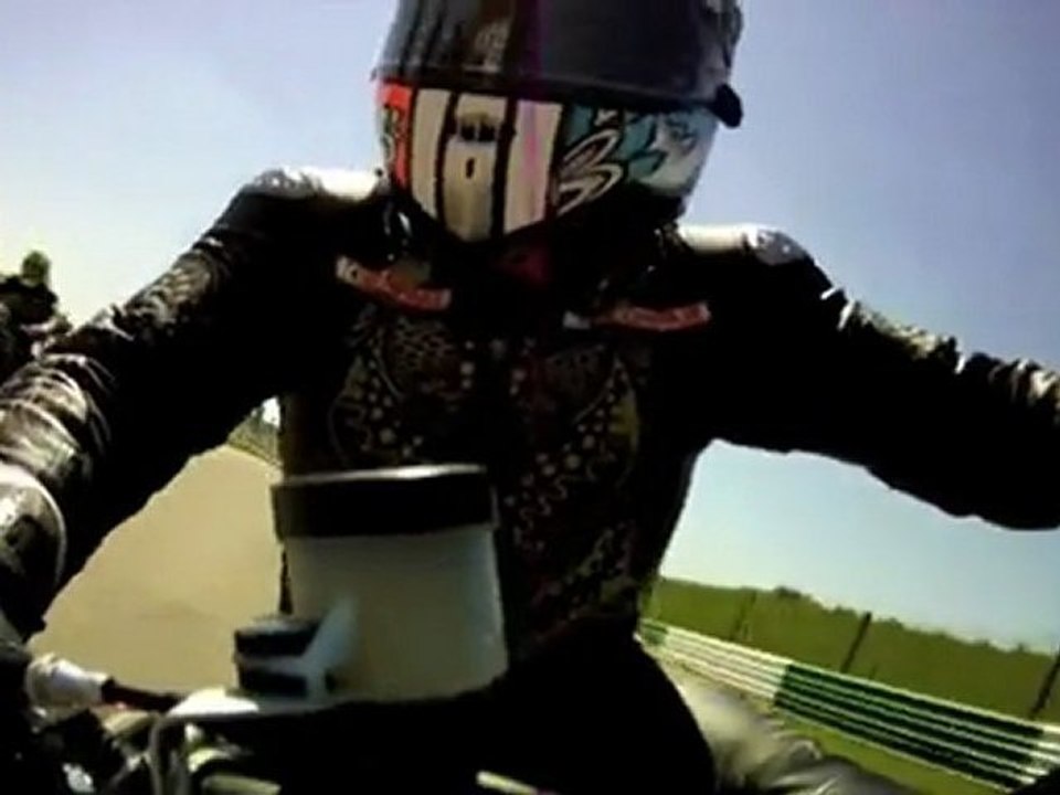 Onboard a KTM 990SMR