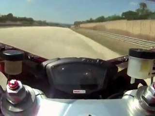 Ducati 848 Evo onboard