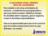 3 acciones para vender mas 3