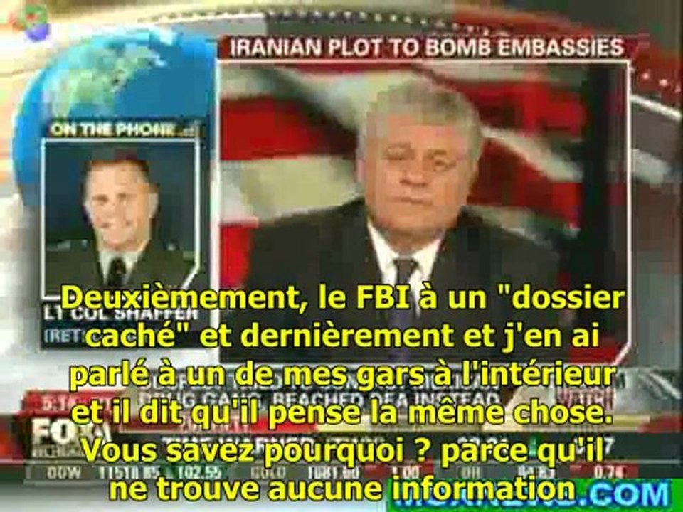 L'administration Obama a t-elle fabriqué un complot pour blâmer l'Iran ?