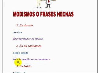 Modismos em espanhol