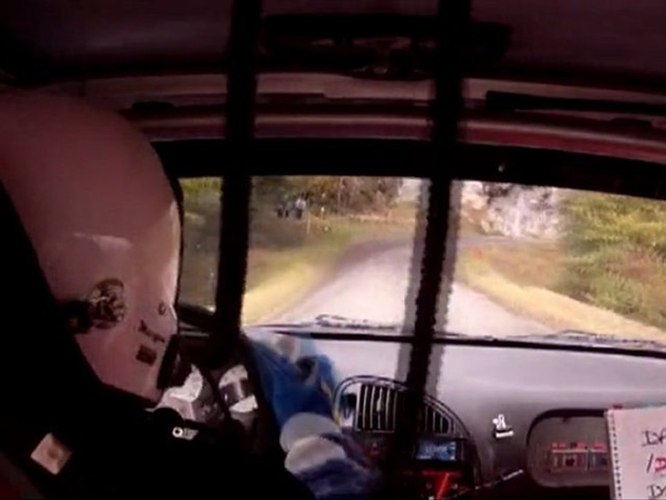 Caméra embarquée Eric Billaud Rallye des Bauges 2011