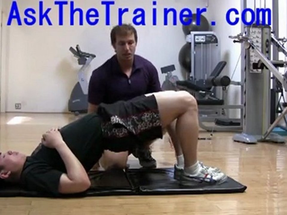 Yerde Bel Köprüsü - Temel Bel Egzersizi / Lumbar Bridge, Spinal Bridge ~ bodytr.com