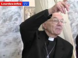 Mgr Jacques Perrier : Pèlerinage des apprentis d'Auteuil 2011 à Lourdes