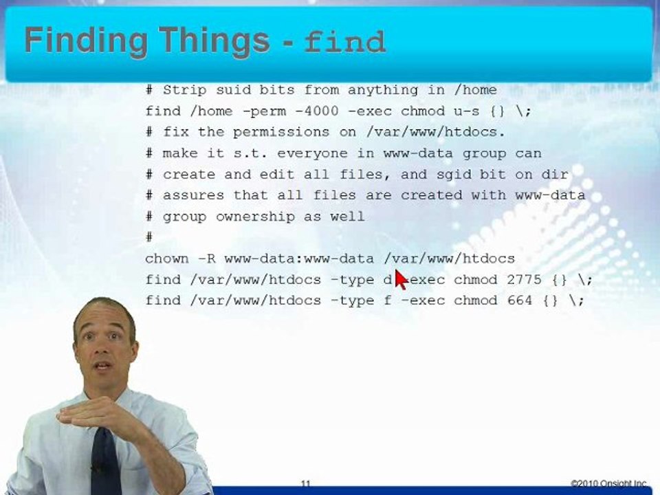 Learn about Finding Things in Red Hat Linux Essentials ...
