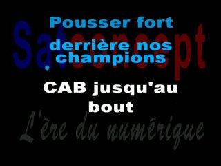 Chant des supporters  du CABCL