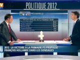 2012 : la victoire à la primaire PS propulse François Hollande dans les sondages