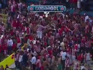 Gol de Marco Fabian con disparo al final Chivas vs Estudiantes tecos