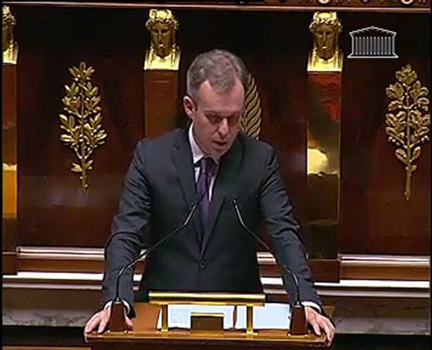 F. de Rugy : discussion générale sur le Projet de loi de finances pour 2012