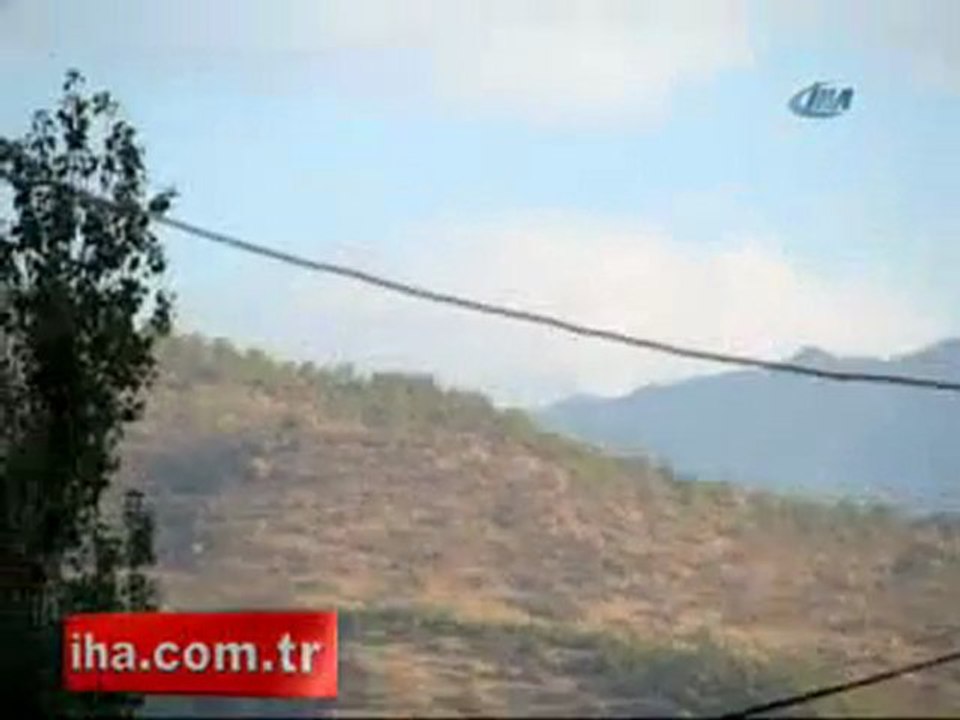 Hakkari'deki çatışmadan ilk görüntüler