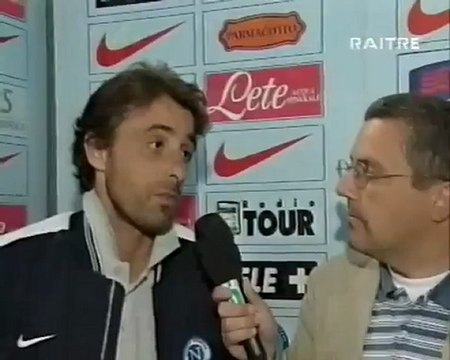 00G - Servizio dopo amichevole Napoli - Piacenza 0-1 - Serie B 1999-2000