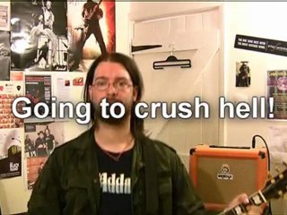 Orange Amplifiers Crush 15 metal