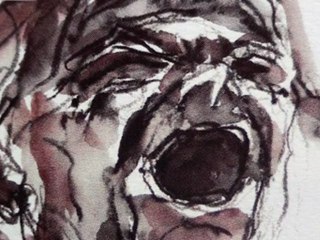 La poète, le peintre et la vie, «brûlante »