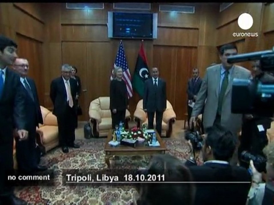 Hillary Clinton in Tripoli - no comment