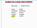 Palavras heterotónicas em espanhol 1