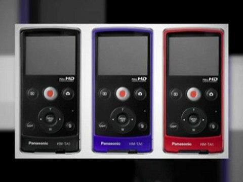 Panasonic TA-1 Ultrathin HD Pocket Camcorder Enabled ...