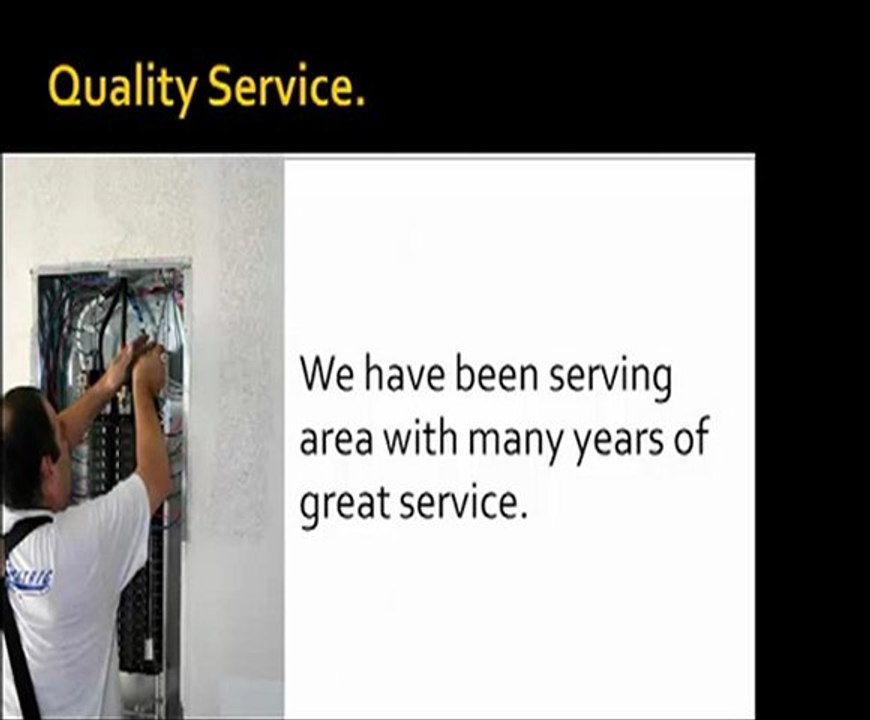 We offer electrical installations, maintenance, and repairs