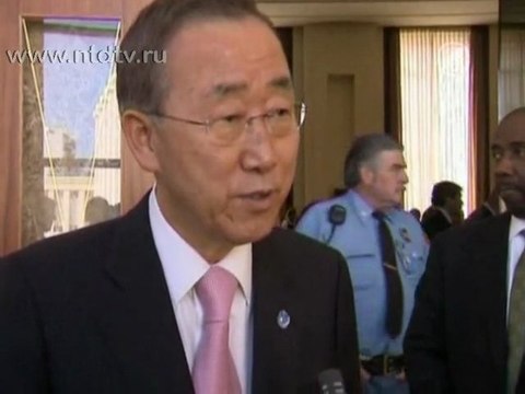 Пан Ги Мун надеется на палестино-израильский мир