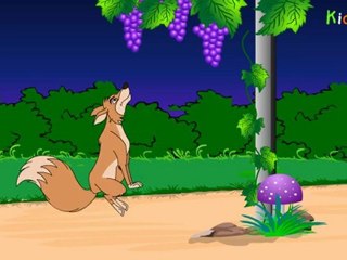 Grapes and Fox - Telugu Animated Stories - Moral Stroies