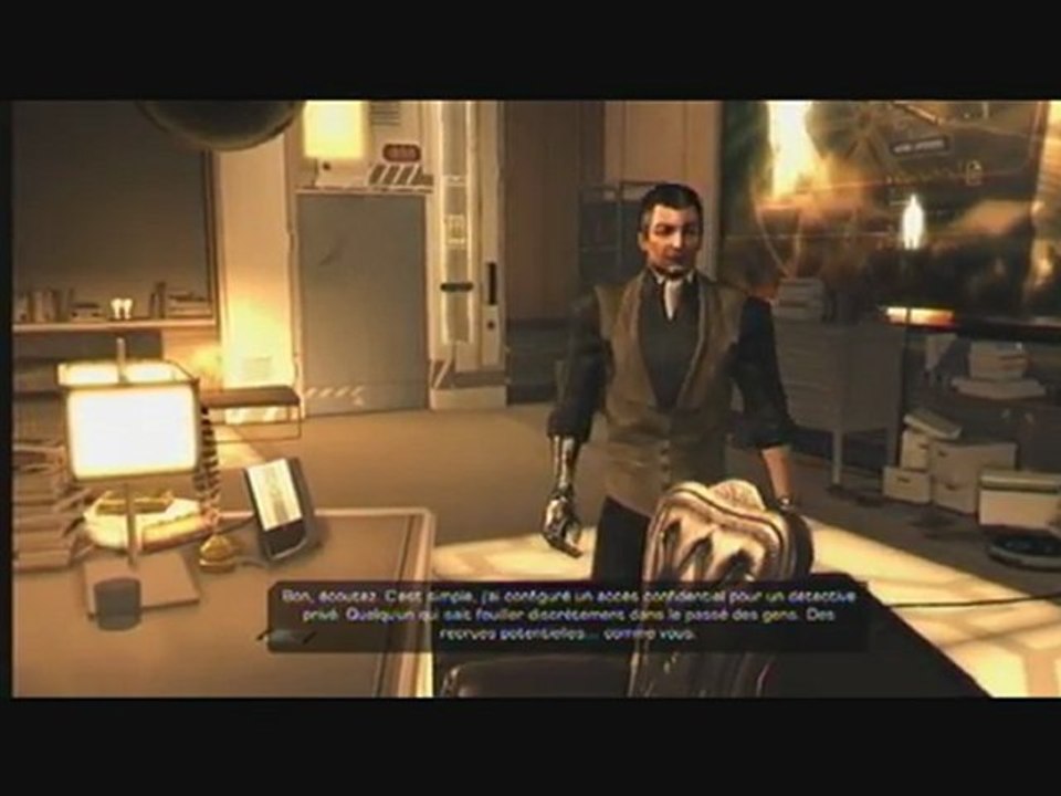 [Succès] "Oui, patron !" de Deus Ex : Human Revolution