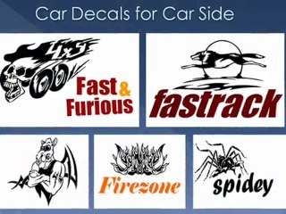 How to purchase Custom Car Decals online?
