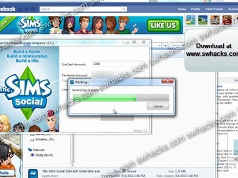 The Sims Social SimCash Simoleons Energy Glitch Working 100%
