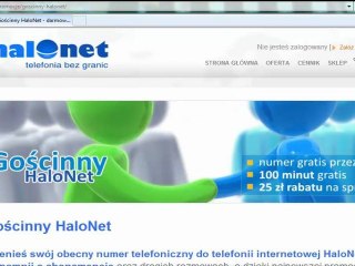 Promocja Gościnny HaloNet - gratisy za przeniesienie numeru do telefonii HaloNet