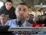 Released Palestinian prisoners welcome their freedom