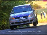 Finale de la coupe de france des rallyes Autun Es7 Uchon Equipage Murat / Gres Clio Rs