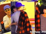 Ryan Gosling & Eva Mendes spotted Kissing
