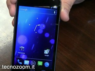Samsung Galaxy Nexus: anteprima video