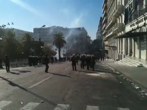 Αποπνικτική η ατμόσφαιρα στο Σύνταγμα