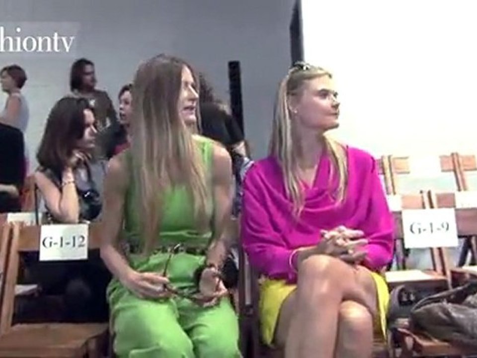 Yigal Azrouel Front Row - Spring 2012 NYFW | FTV