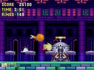 Sonic 3 glitch: super sonic got through