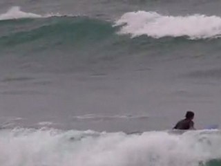 départ rapide de julien et gros canard de romain