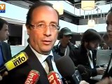 Hollande en Espagne avec les progressistes