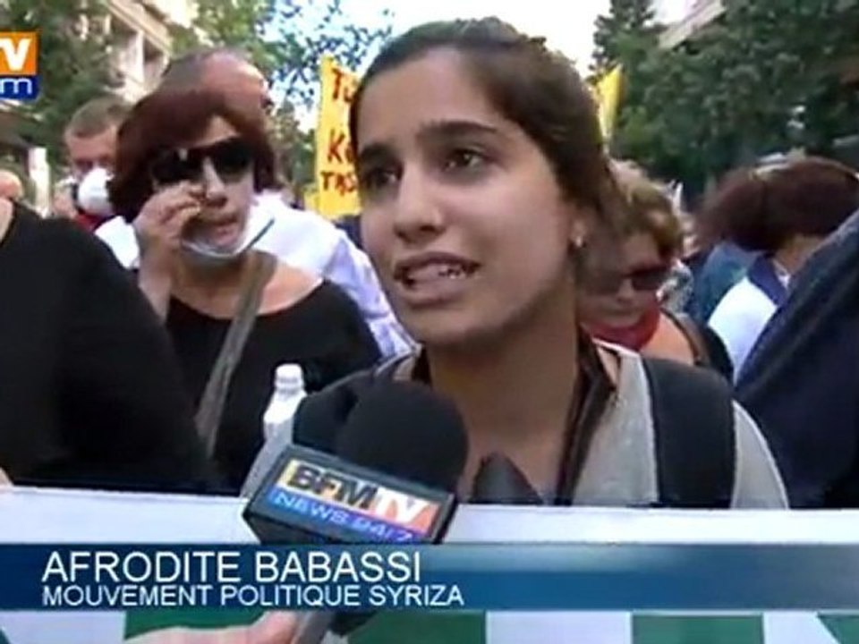 Austérité : la manifestation dégénère à Athènes