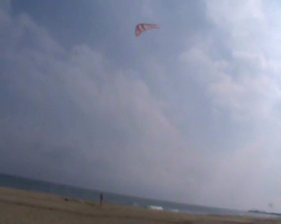 essai aile delta pour kiteboat  Aile auto-zénith ou auto-stable