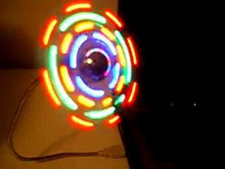 USB laptop fanı Cooling Fan Light Display www.ilan.es