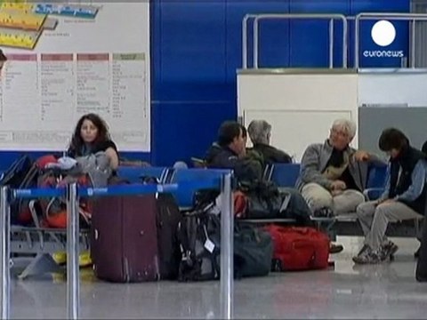 Atenas, desierta en la primera jornada de huelga general