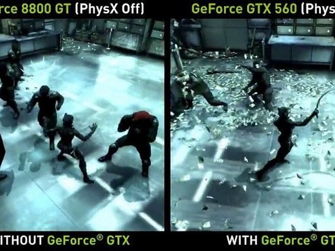 Batman Arkham City : Trailer NVIDIA PhysX