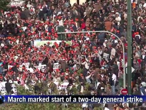 Violence mars Greece austerity protests