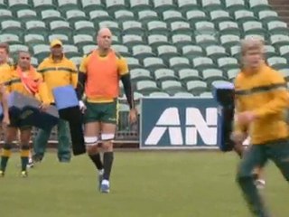 RWC 2011: Jonah Lomu rend visite aux australiens