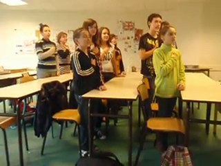 The Pledge of Allegiance by some 4°3 pupils - 2011