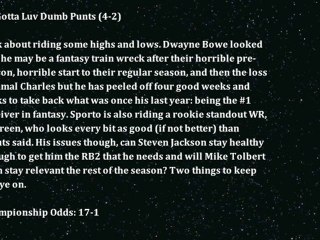 SFFL 1.0 Power Rankings Week 7: Handicapping Championships